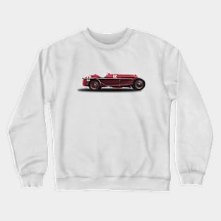 Alfa Romeo - 1935 German Grand Prix - Nurburgring - Tazio Nuvolari Crewneck Sweatshirt